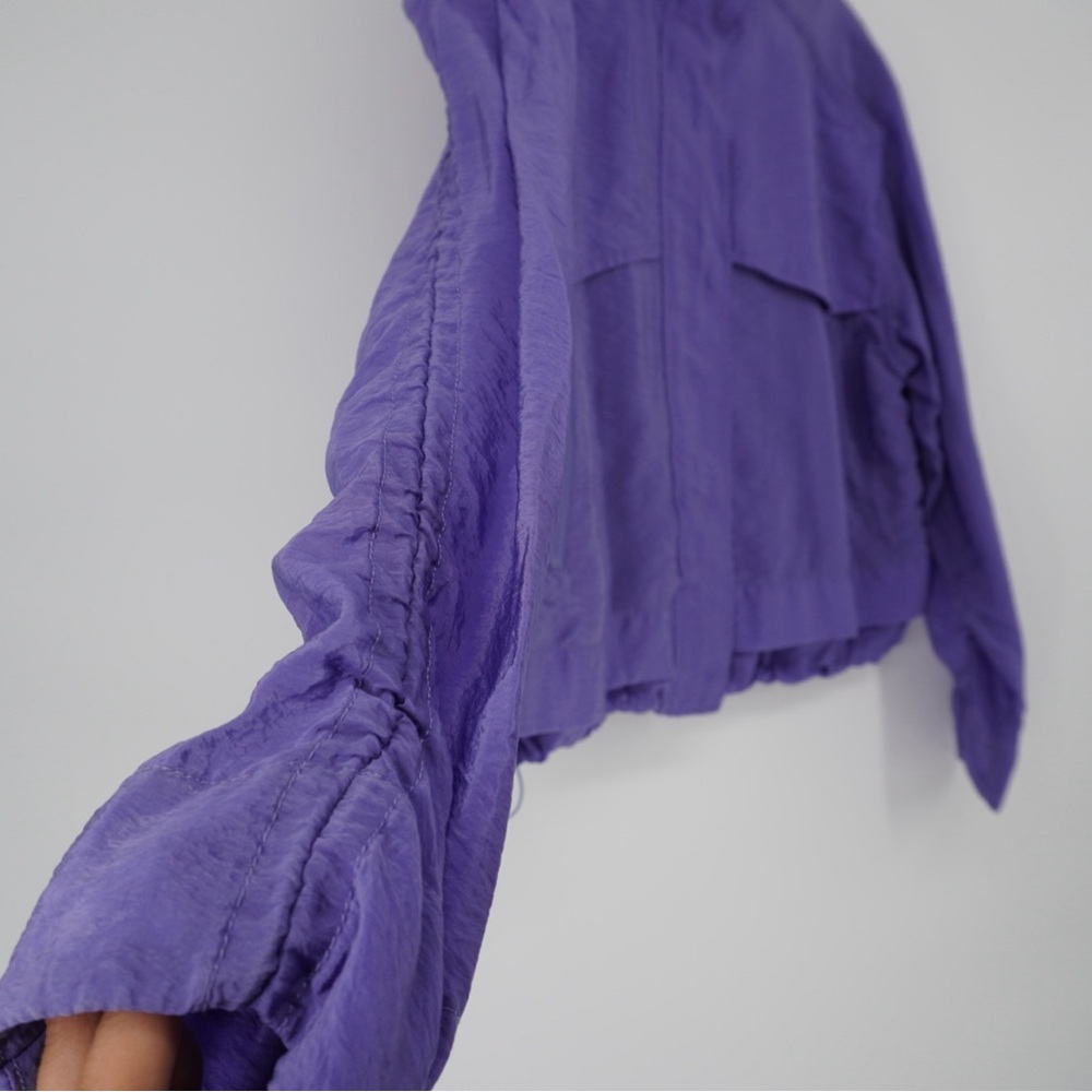 Athleta Lavender Bomber Jacket - Picture 7 of 13